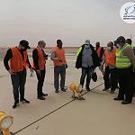Sebha airport airside lighting system repaired – airport can now receive night flights