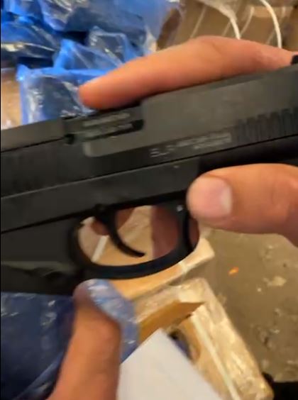 About 2,000 smuggled 9mm handguns seized at Misrata port