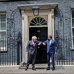 Aldabaiba meets Johnson in London