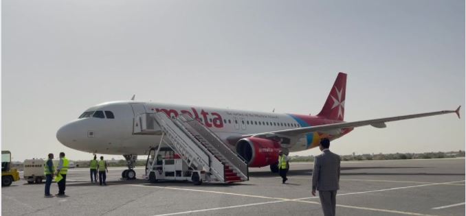 Air Malta craft brings technical team for resumption of flights inspection