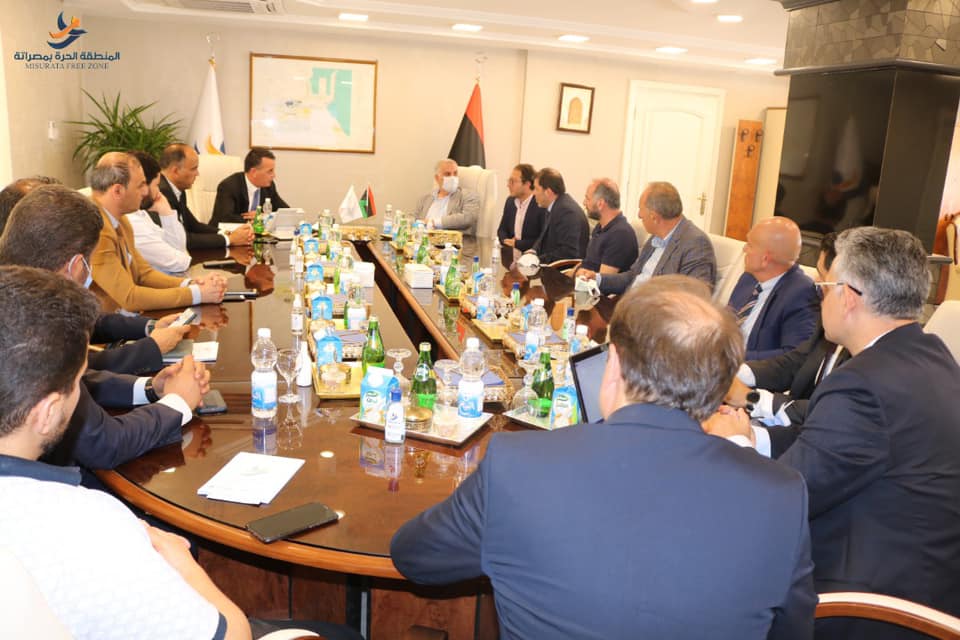 Turkish Albayrak visits Misrata Free Zone to consider establishing a logistics centre