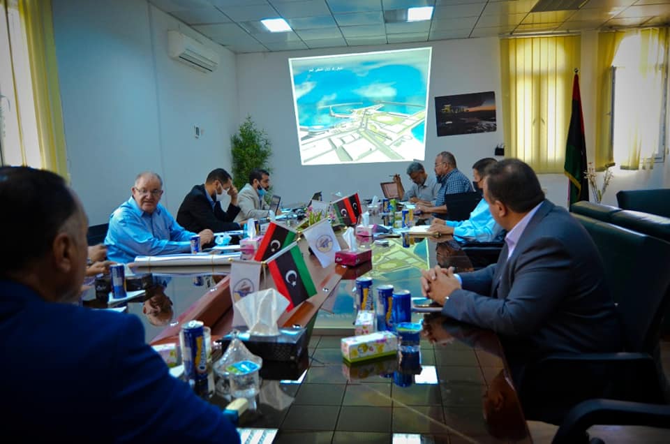 Benghazi port development discussed, including PPP investment model for passenger terminal and yacht marina