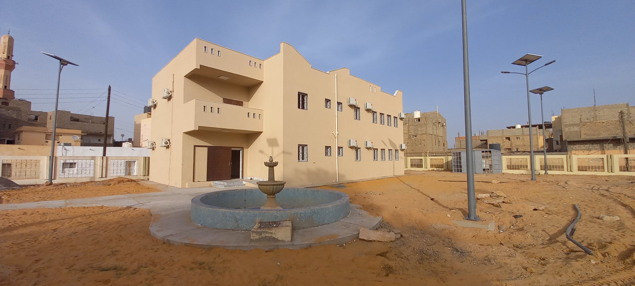 Upgraded Sebha library reopens