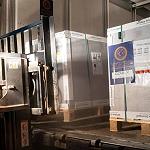 A consignment of 117,600 doses of Astra Zeneca anti-Coronavirus vaccines land in Tripoli