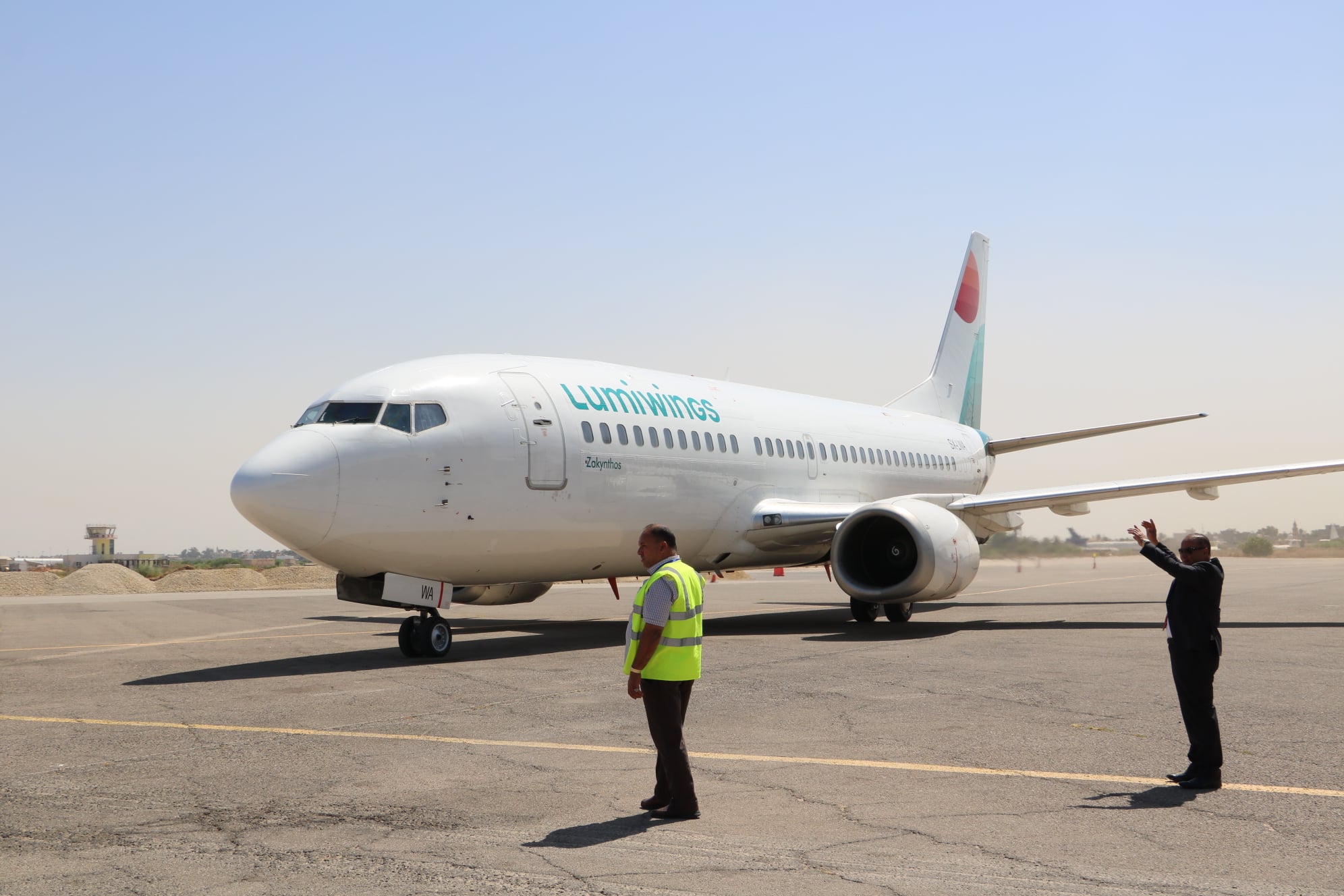 After over two year hiatus, first Medavia flight from Malta arrives in Tripoli