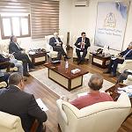 Audit Bureau and Libyan Clinics Union discuss role of private sector in localising health treatment and payment of debts
