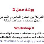 Council for Oil and Gas and Renewable Energy workshop on public-private partnership in energy services and industry – Tripoli, 25 October