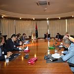 French ambassador and accompanying business delegation meet Economy Minister Hwej