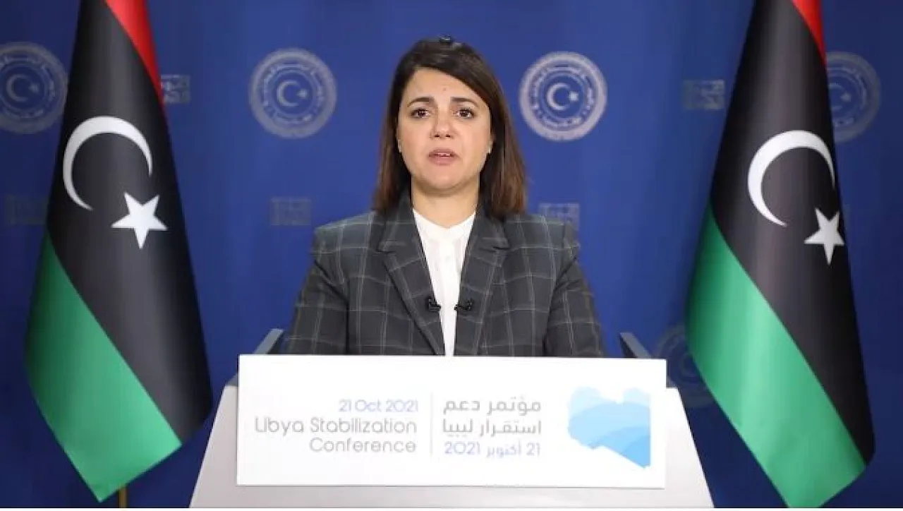 Foreign Minister Najla Mangoush has been suspended by the Presidency Council, but the government has backed her to continue (Photo: GNU).