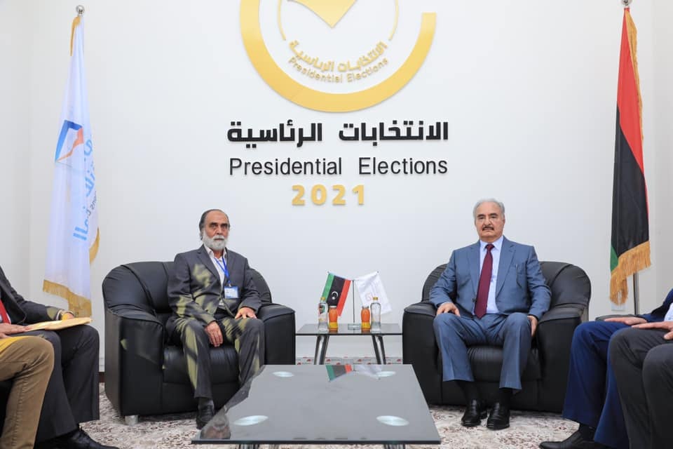 Hafter announces he is running in Libya’s presidential elections
