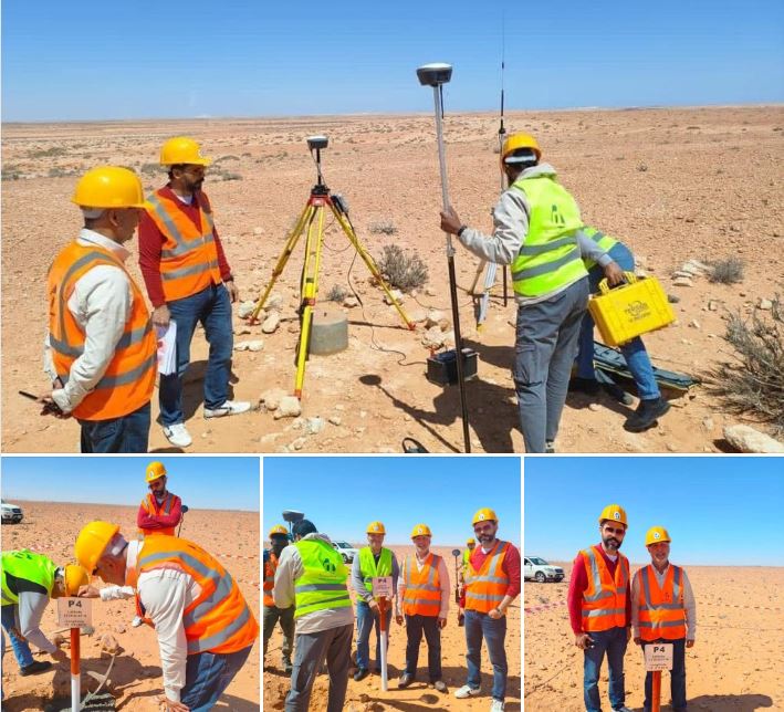 Survey work overseen by Total Energies on 500 MW solar project at Sadada