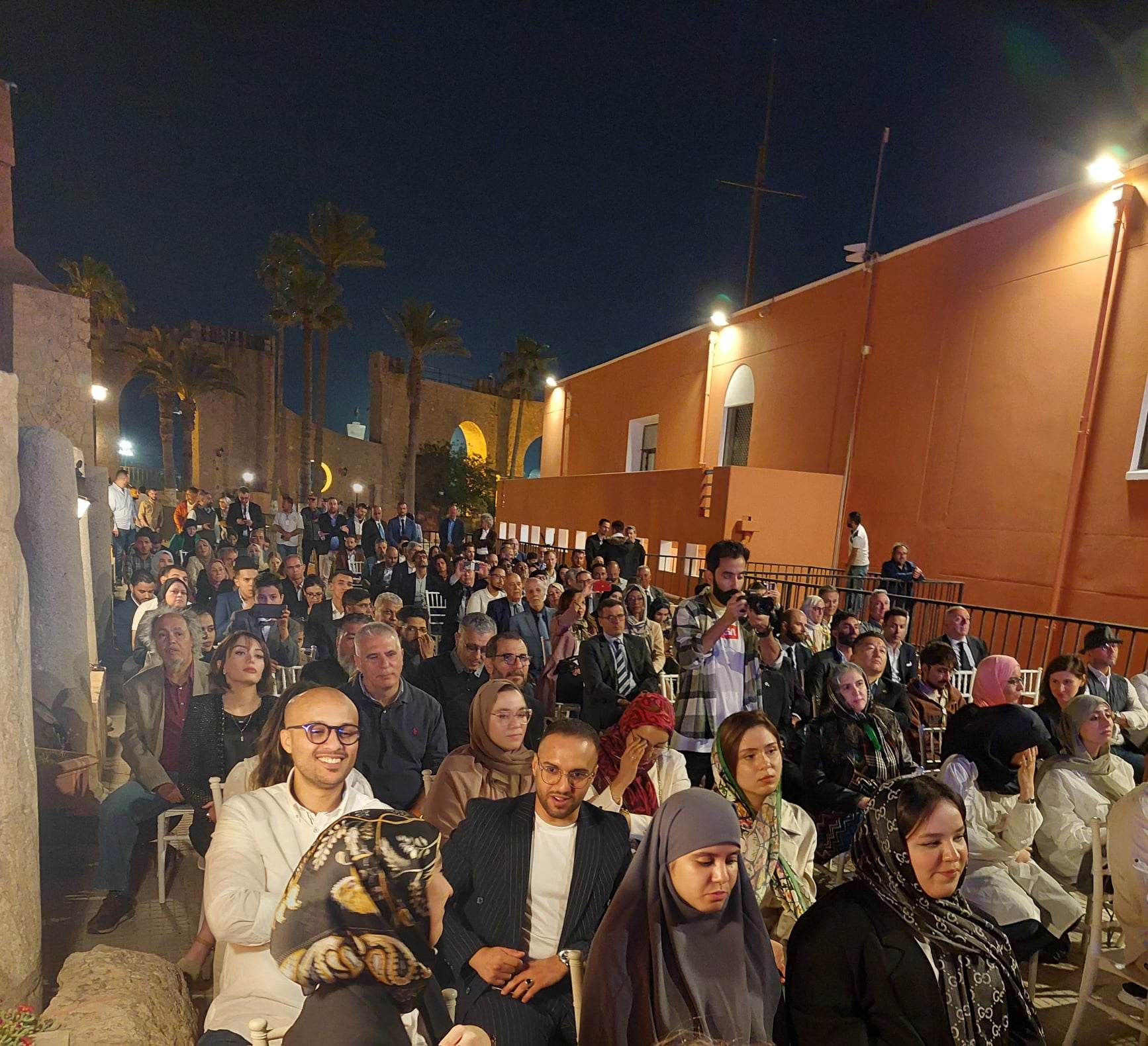 At the concert in the Red Castle organised by the Italian Embassy around 200 guests were encouraged to stand, clap and sing to the bi-lingual collaborations (Photo: Sami Zaptia).