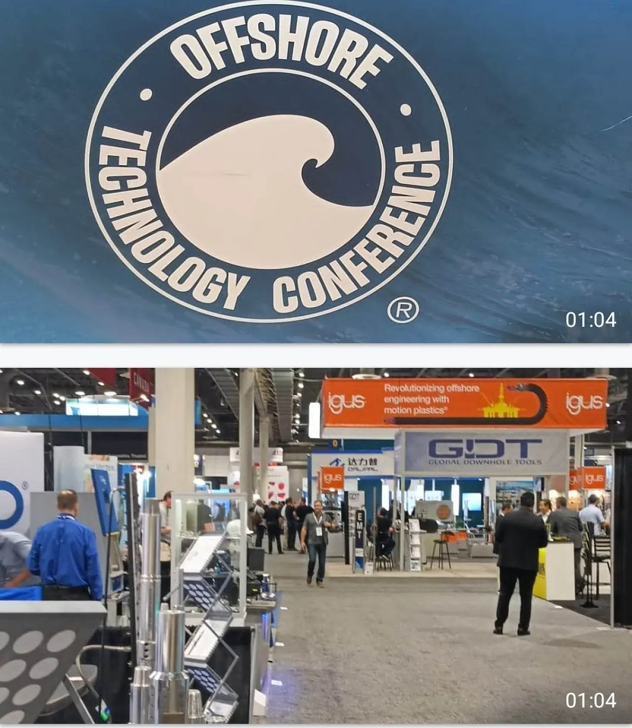 Representatives from 51 state and private sector Libyan companies participated in Houston's OTC earlier this month (Photo: LCOGRE).