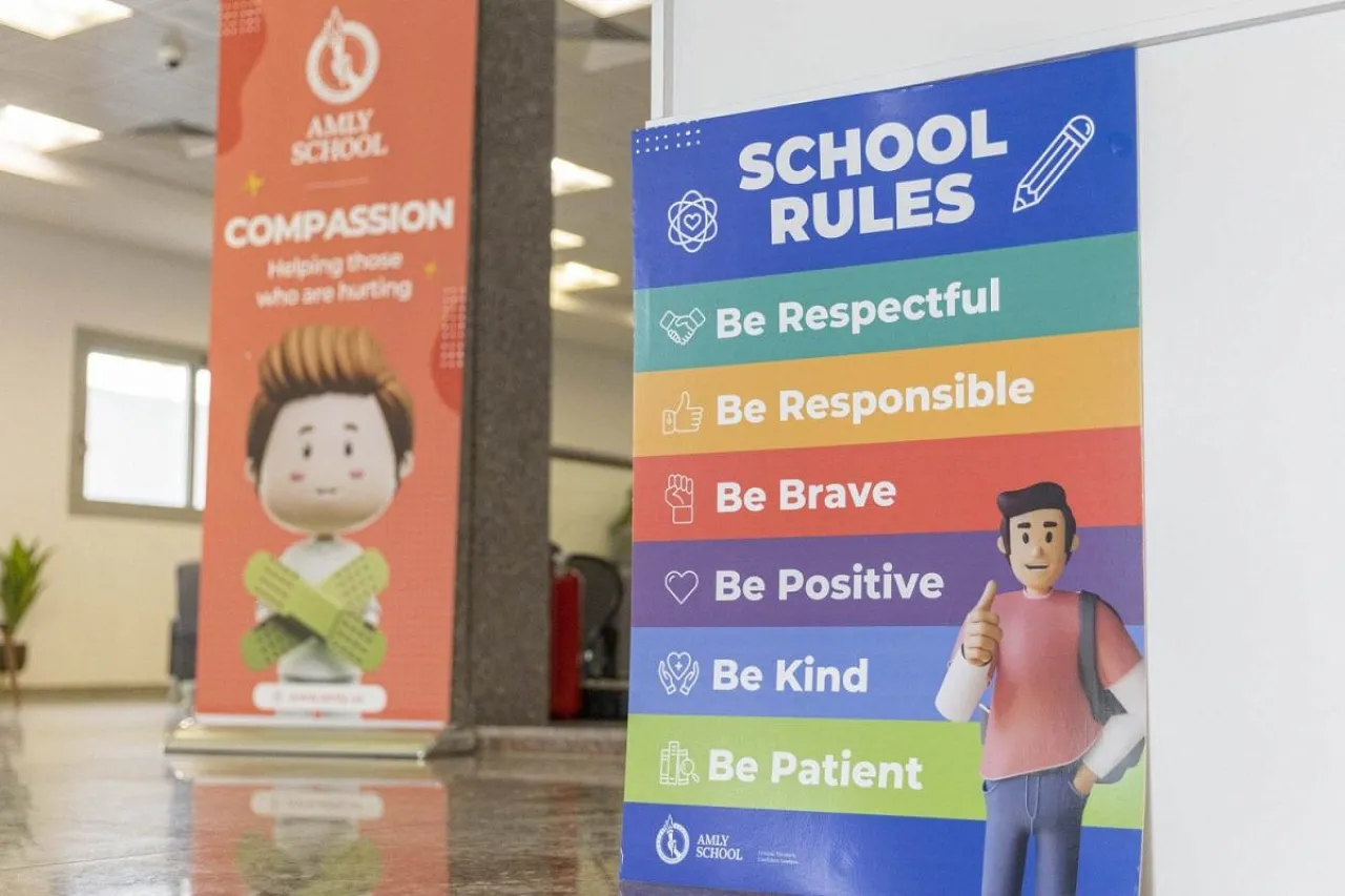 AMLY School says its small class sizes allow for focused attention and individualised educational plans (Photo: AMLY).