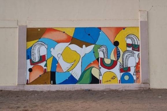 "Our Peace Mural" - A symbol of unity and hope in Sebha