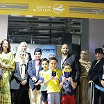 After a 9-year hiatus, the first flight from Tripoli to Dubai started yesterday