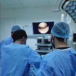 After a ten-year stoppage, Al-Khadra hospital resumes keyhole knee surgery