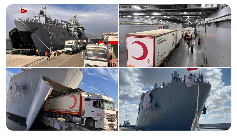 More Storm Daniel Turkish humanitarian aid to arrive in Libya – 850 tons sets off from Izmir by ship