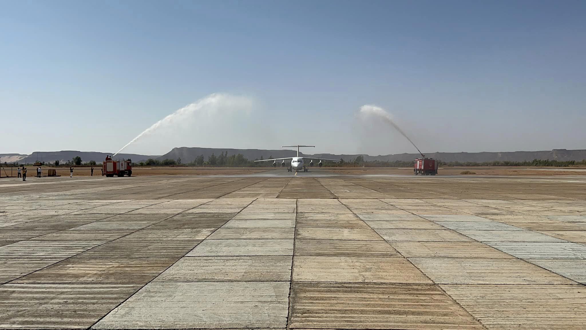 Refurbished Ubari airport reopened, receives first flight in four years
