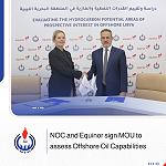NOC signs MoU with Norwegian Equinor to evaluate maritime oil and gas potential and train Libyan youth