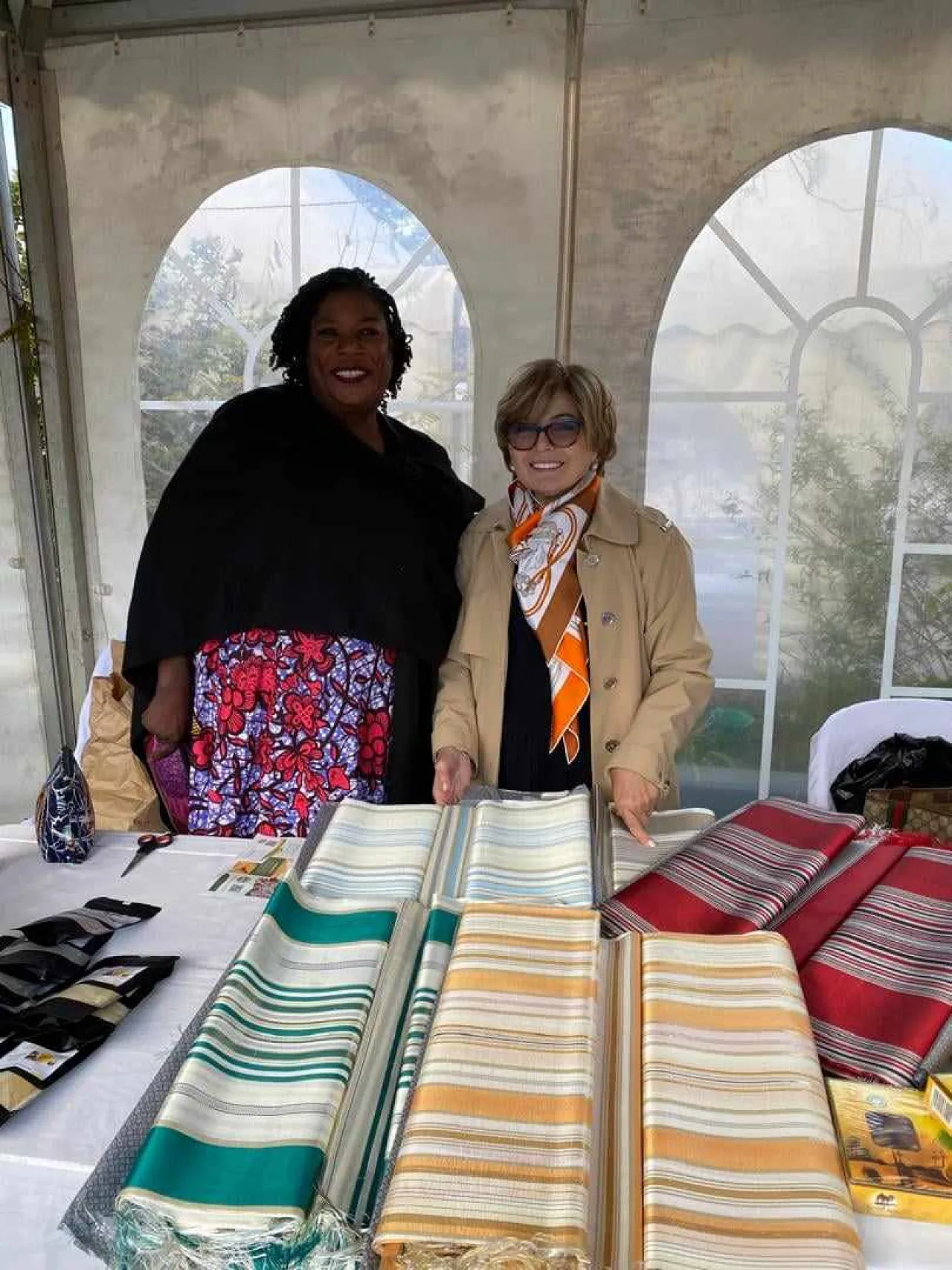 Visitors were attracted by the traditional Libyan holies at the Comesa Federation of Women in Business (COMFWB) Madagascar meeting (Photo: Ibtisam Ben Amer).
