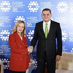 Aldabaiba and Italian PM Meloni inaugurate 30th Libyan Italian Economic Forum