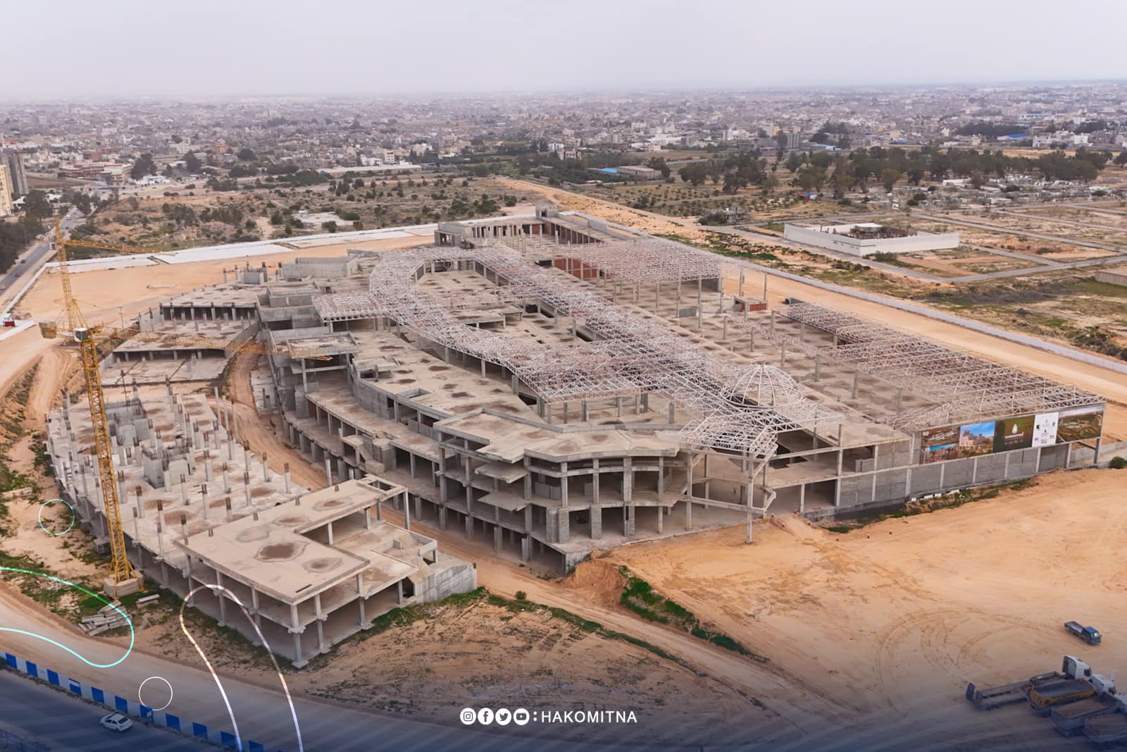 First phase of technical study assessing existing damage to Zumurrud Mall project completed