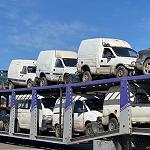 LEF anti-smuggling operations at Ras Ajder Libyan Tunisian land border crossing seize Tunisian vehicles intended for smuggling