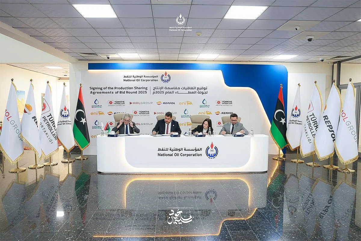 Official signing of Exploration Production and Sharing Agreements (EPSAs) for the 2025 bid round took place in Tripoli