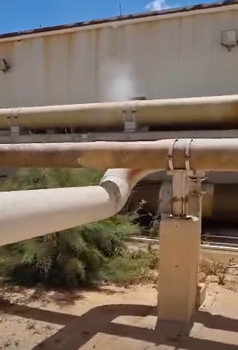 Following on from Zawia Oil Refinery: Zawia’s Al-Harsha Water Desalination Plant hit by drone